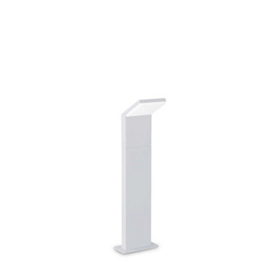 Ideal Lux Style Integrated Led 50Cm Outdoor Bollard White 1050Lm 3000K Ip54