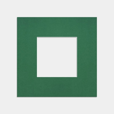 Ak Frames 10X10 Emerald Picture Mounts To Fit 5X5 Aperture Size - Mount Board Only (No Frame Included) - image 1