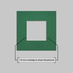 Ak Frames 10X10 Emerald Picture Mounts To Fit 5X5 Aperture Size - Mount Board Only (No Frame Included) - thumbnail 4