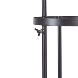 Beliani Umbrella Stand Monnaie Metal Black - thumbnail 4