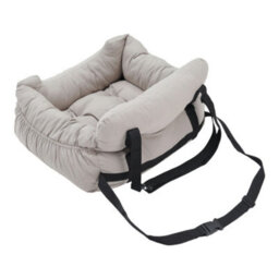 Living And Home Light Grey Travel Dog Bed Cat Pet Cave With Pockets W 60 Cm X D 50 Cm - thumbnail 4