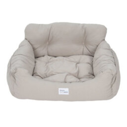 Living And Home Light Grey Travel Dog Bed Cat Pet Cave With Pockets W 60 Cm X D 50 Cm - thumbnail 1
