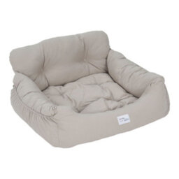 Living And Home Light Grey Travel Dog Bed Cat Pet Cave With Pockets W 60 Cm X D 50 Cm - thumbnail 2