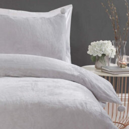 Smart Living Luxurious Pom Pom Fleece Duvet Cover With Pillowcases - thumbnail 2