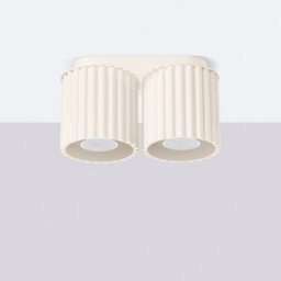 Luminosa Lighting Luminosa Aura Surface Mounted Downlight Beige 2X Gu10 - thumbnail 2