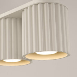 Luminosa Lighting Luminosa Aura Surface Mounted Downlight Beige 2X Gu10 - thumbnail 4