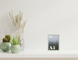 A5 Mint Green Picture Frame Fits A5 (14.8 X 21Cm - 5.8 X 8.3In) Poster, Photo, Artwork, Or Print. - thumbnail 4