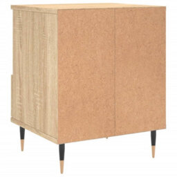 Berkfield Bedside Cabinet Sonoma Oak 40X35X50 Cm Engineered Wood - thumbnail 8