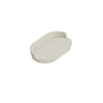 Cosmic Soap Dish, White, Recycled Materials, Award-Winning Design, Avenir Collection - image 1