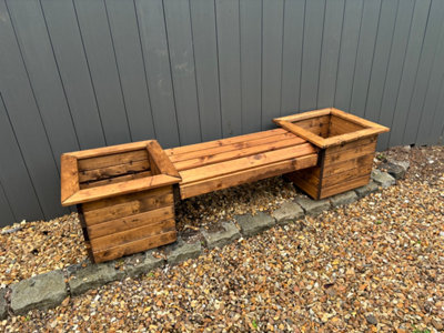 Charles Taylor Knights Single Planter Bench - image 1