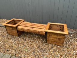 Charles Taylor Knights Single Planter Bench - thumbnail 4