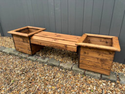 Charles Taylor Knights Single Planter Bench - thumbnail 3
