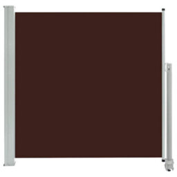 Walplus Patio Retractable Side Awning Garden Sun Shade Canopy Gazebo For Back Door, Porch, Patio 160X300 Cm Brown - thumbnail 2