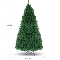 5Ft Artificial Christmas Tree With Metal Stand For Home And Party - thumbnail 2