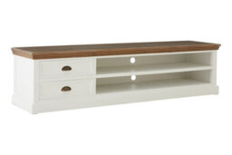 Orsina Durable Media Unit, Stylish Design Corner Tv Stand For Bedroom, Ample Storage And Display Space Tv Unit - thumbnail 2