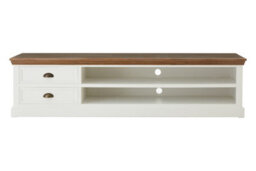 Orsina Durable Media Unit, Stylish Design Corner Tv Stand For Bedroom, Ample Storage And Display Space Tv Unit - thumbnail 1