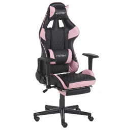 Beliani Gaming Chair Victory Faux Leather Pink