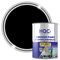 Hqc Furniture Paint - Quick Dry, Durable & Scratch Resistant - Black - 5L