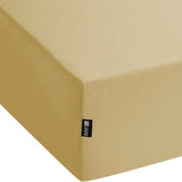 Beliani Fitted Sheet Janbu Cotton 140 X 200 Cm Olive Green - thumbnail 4