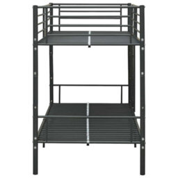 Walplus Bunk Bed Without Mattress Black Metal 90X200Cm - thumbnail 4