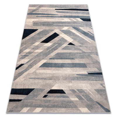 RugsX Carpet Wool Nain Geometric 7706/51655 Beige / Blue  240X340 Cm - image 1