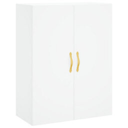 Berkfield Highboard White 69.5X34X180 Cm Engineered Wood - thumbnail 5