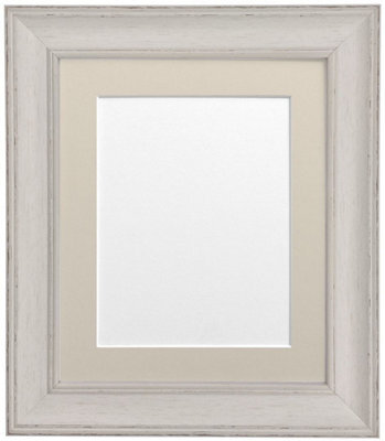 Frames By Post Scandi Pale Grey Frame With Light Grey Mount For Image Size 24 X 16 Inch - image 1