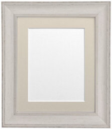 Frames By Post Scandi Pale Grey Frame With Light Grey Mount For Image Size 24 X 16 Inch