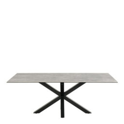 Furniture To Go Heaven Dining Table With Ceramic Grey Top (L) 200Cm Seats Up To 6 - thumbnail 2