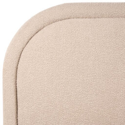 Beliani Ottoman Bed Boucle Quillien 140 X 200 Cm (Eu Double) Beige - thumbnail 9