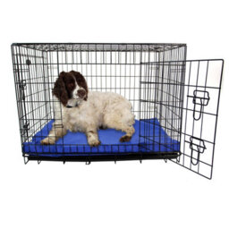 Actiaspet X-Large Dog Bed Cage Crate Pet Waterproof Hygienic Bedding Tough Hardwearing Cushion Mat Blue - thumbnail 3