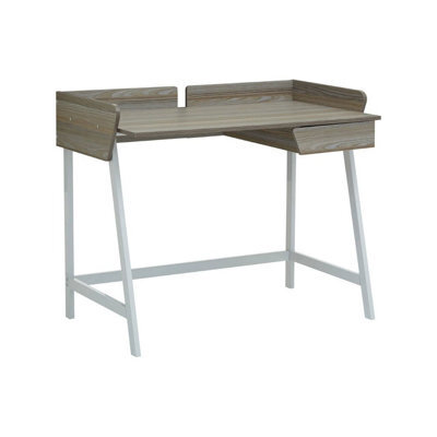 Orsina Functional Oak Desk,minimal Office Desk,computer Desk With Storage,ideal For Home Office Or Freelancing - image 1