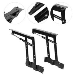 2Pcs Hydraulic Lift Up Table Hinges For Folding Or Lift Top Furniture - thumbnail 3