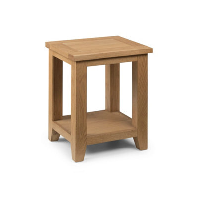 Oakham Stylish Thistlewood Lamp Table In Oak - image 1