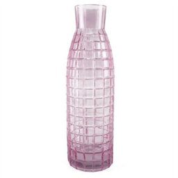 Leaf 100Cm Pink Artificial Blossom And Berries Glass Vase - thumbnail 4