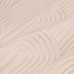 Ohs Quilted Arches Pinsonic Blanket Bedspread Throw Over Bed, Natural - 200 X 240 Cm - thumbnail 5