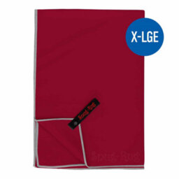 Snug Rug Microfibre Beach Towel Super Absorbent Quick Drying Lightweight Extra Large Xl 200 X 90Cm - Jester Red