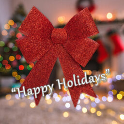 Tinsel Bow Christmas Decoration X 1 37Cm X 49Cm X 13Cm Red - thumbnail 4