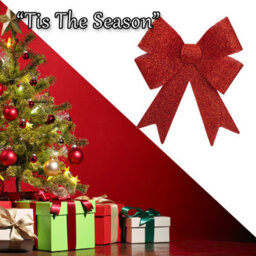 Tinsel Bow Christmas Decoration X 1 37Cm X 49Cm X 13Cm Red - thumbnail 6