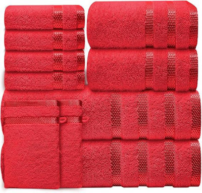 Casabella Luxury Bath Towel Set- 10 Piece Towels - image 1
