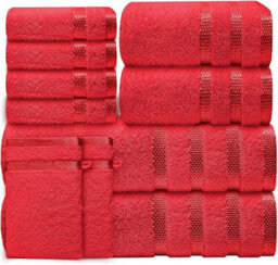 Casabella Luxury Bath Towel Set- 10 Piece Towels - thumbnail 1