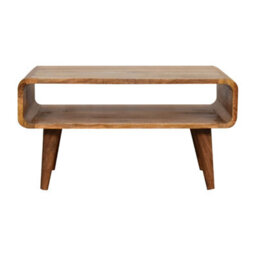 Wyld Haus Huai Hee Open Oak Mango Wood Tv Media Unit 650X350X450mm - thumbnail 2
