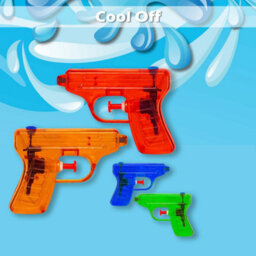 Water Gun Pistol Set Of 2 Colour Varies Outdoor Pool - thumbnail 6