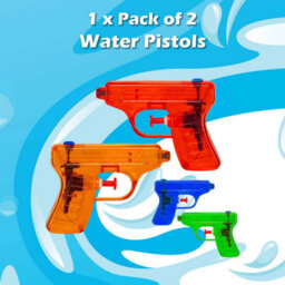Water Gun Pistol Set Of 2 Colour Varies Outdoor Pool - thumbnail 3