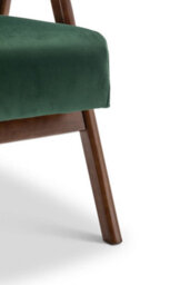 Velvet Bottle Green Selma Accent Chair - thumbnail 5