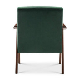 Velvet Bottle Green Selma Accent Chair - thumbnail 8