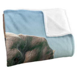Royce Mcclure Charging Elephant Silky Supersoft Blanket Multicoloured (127Cm X 152Cm) - thumbnail 3