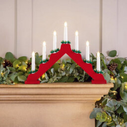 Christow Christmas Candle Bridge Battery Powered - thumbnail 6