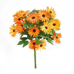 Gainsborough Set Of 3 Artificial Flower Picks,  African Daisy Gazania For Pots And Planters, Indoor And Outdoor Use, H32Cm - thumbnail 2