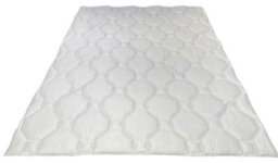 Somnior Beds Somnior Cooling Mattress Topper - Thin & Breathable Temperature Regulating Enhances Comfort Without Changing Mattress Feel - 4Ft6 - thumbnail 4